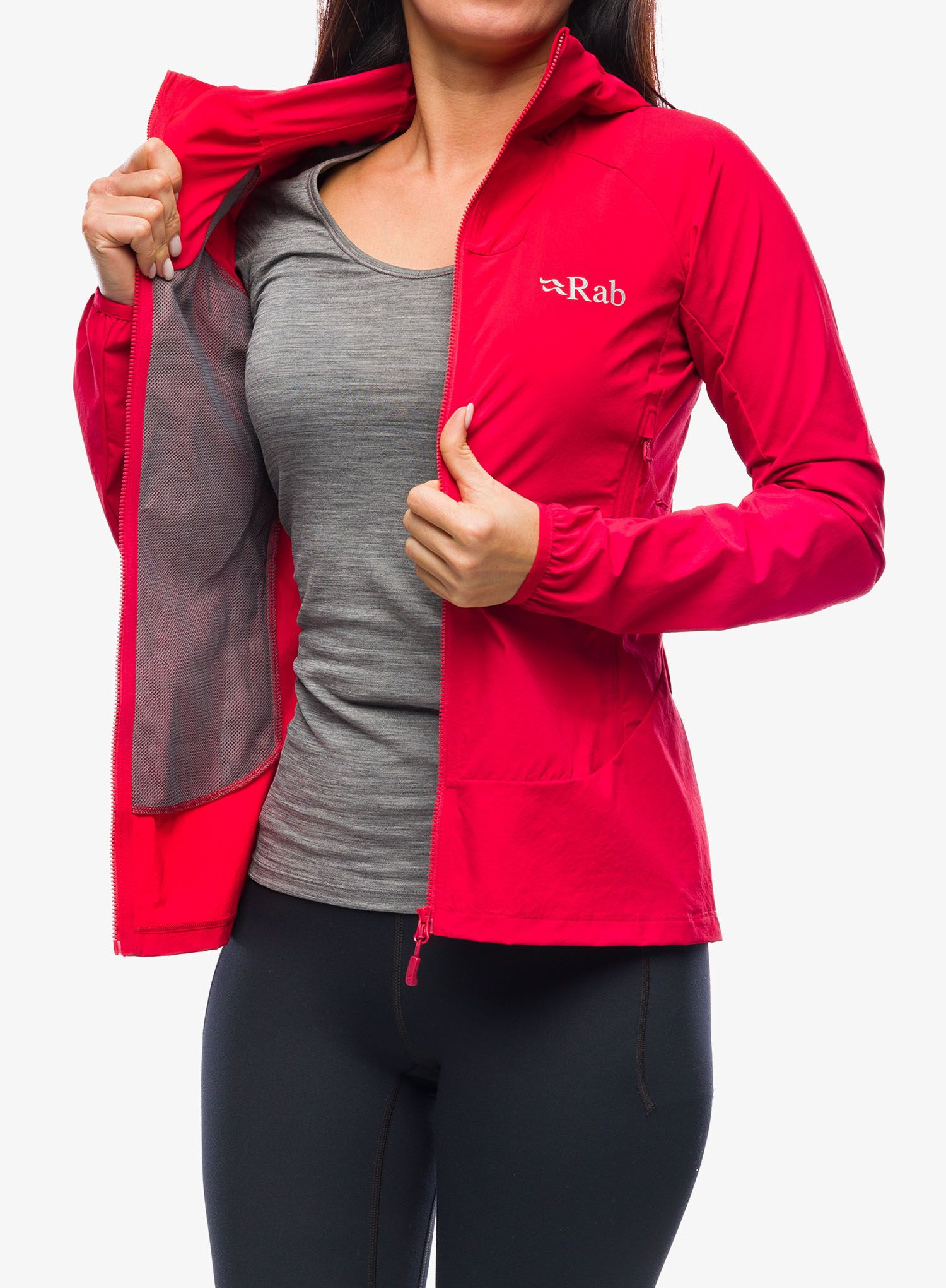 Дамско яке Rab Borealis Jacket - ruby