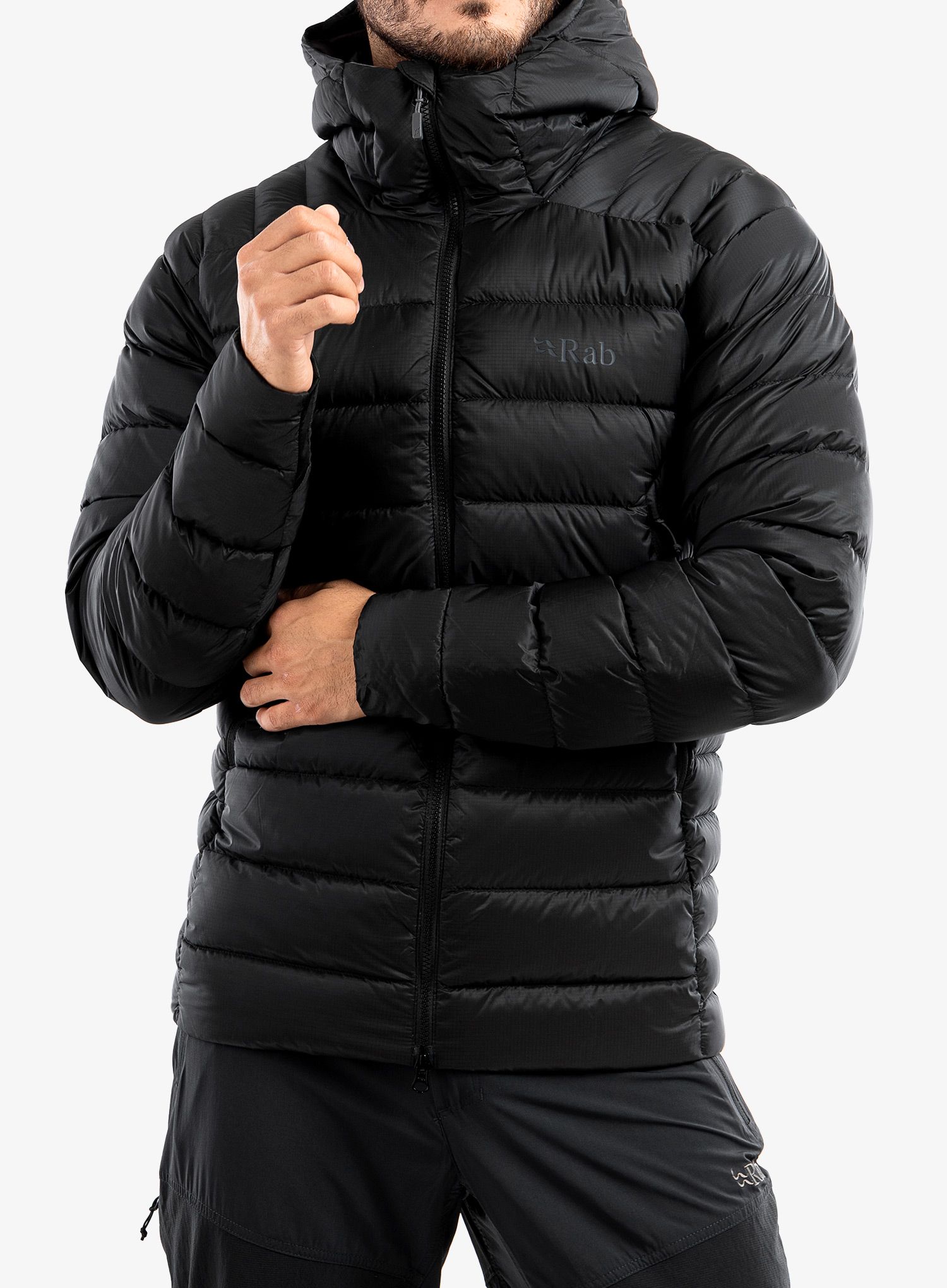 Пухено яке Rab Electron Pro Jacket - black