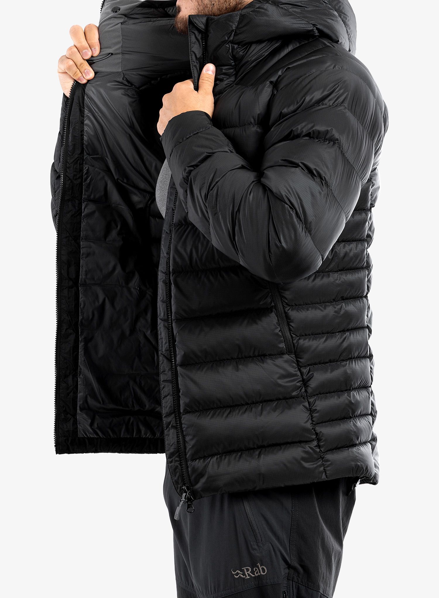 Пухено яке Rab Electron Pro Jacket - black