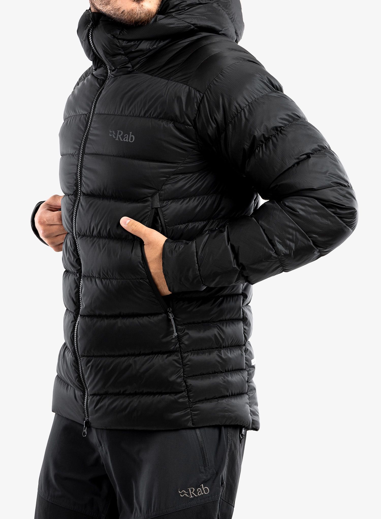Пухено яке Rab Electron Pro Jacket - black