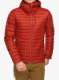 Пухено яке Rab Microlight Alpine Jacket - tuscan red