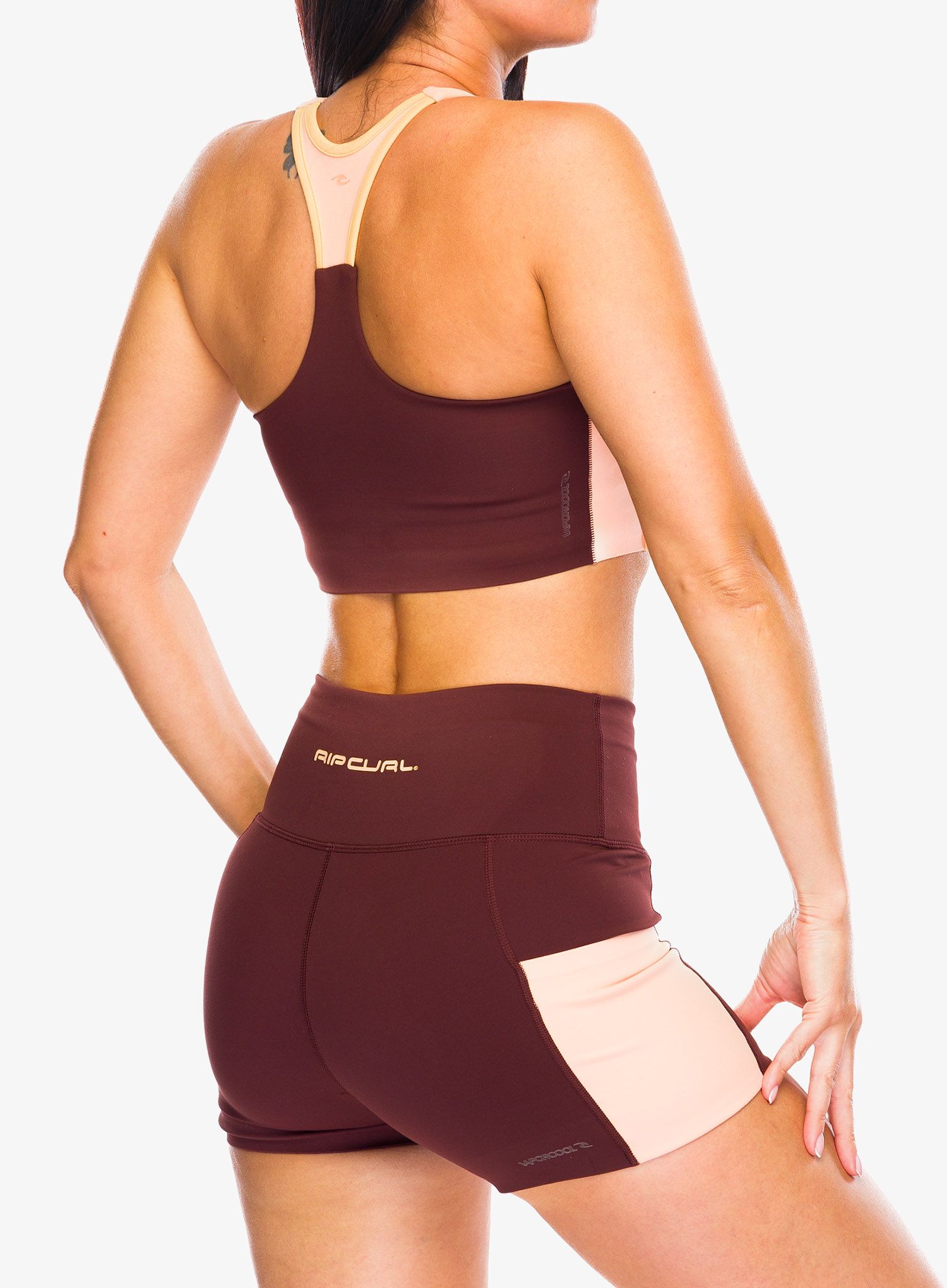 Дамско горнище Rip Curl RSS Revival Crop - plum
