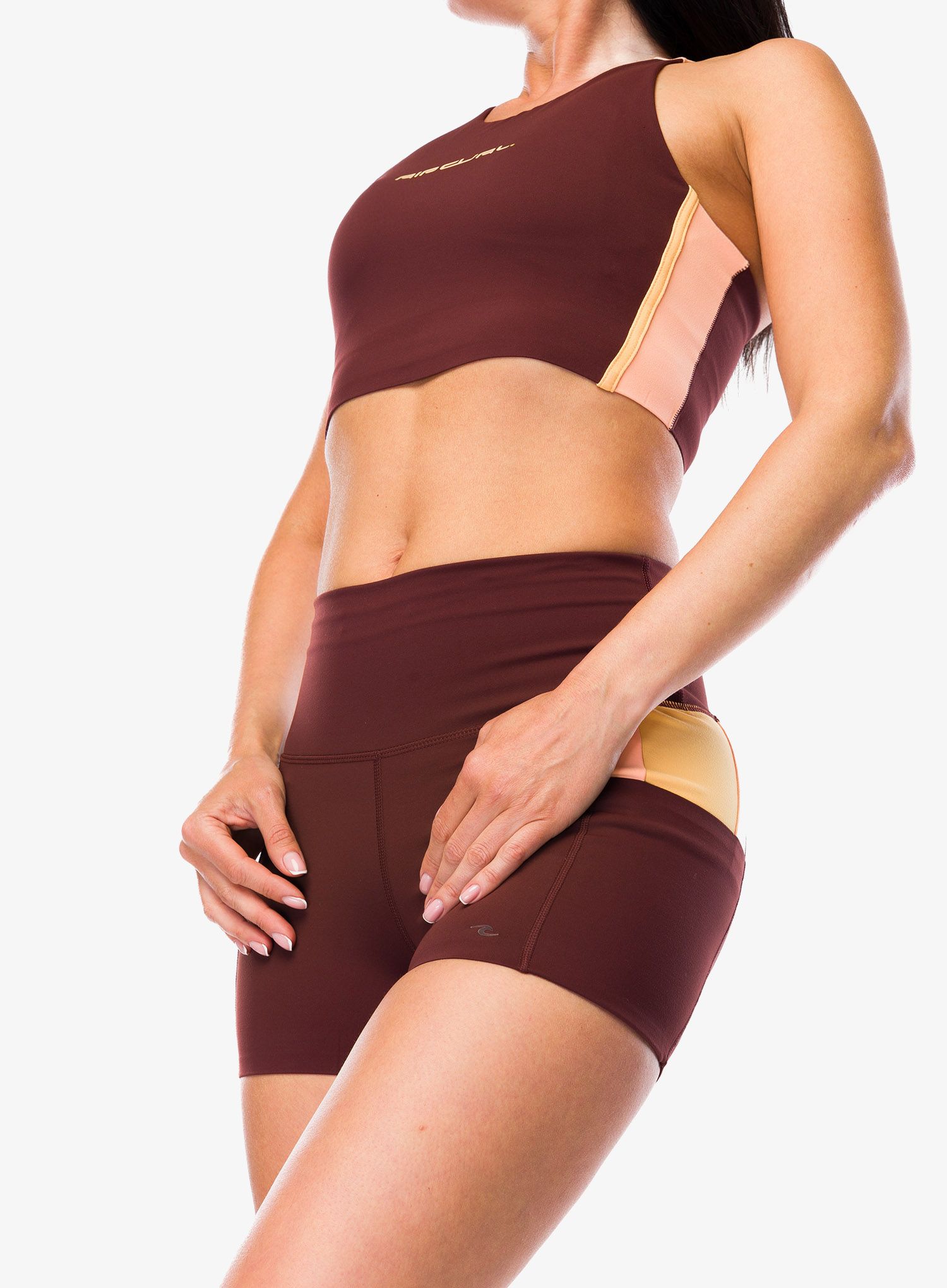 Дамско горнище Rip Curl RSS Revival Crop - plum