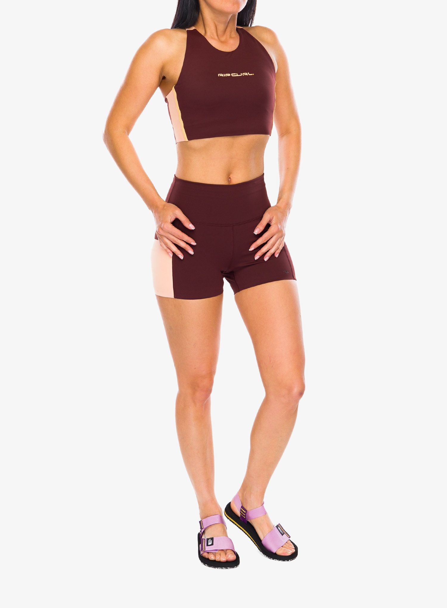 Дамски къси панталони Rip Curl RSS Revival Short - plum