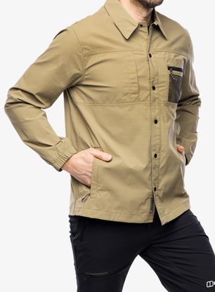 Яке ветровка Royal Robbins Merced Wind Shirt - covert green