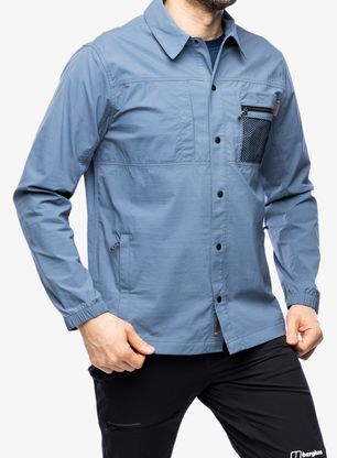 Яке ветровка Royal Robbins Merced Wind Shirt - sea