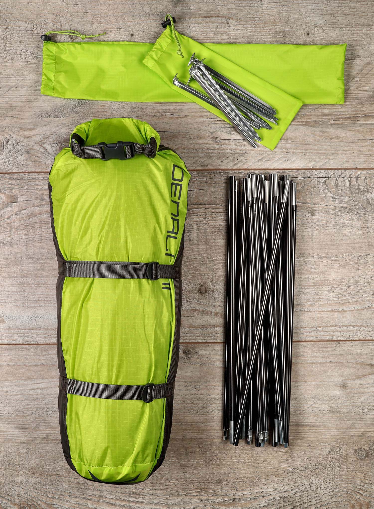 Туристическа палатка Salewa Denali II - cactus/grey