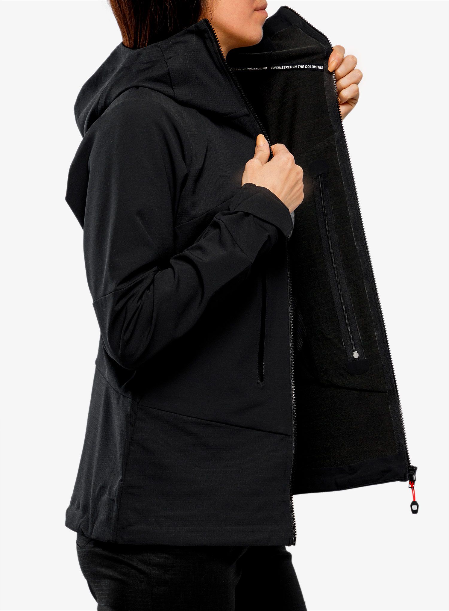 Дамско яке cофтшел Salewa Ortles DST Jacket - black out