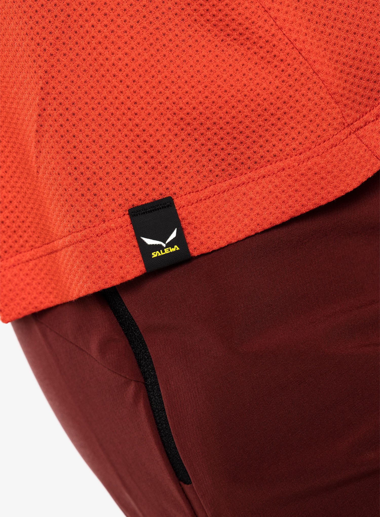 Дамска тениска Salewa Pedroc PTC Delta T-Shirt - flame