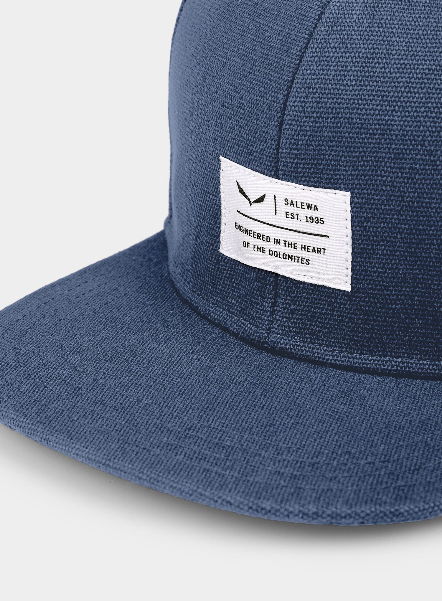Шапка Salewa Puez Canvas Flat Cap - dark denim