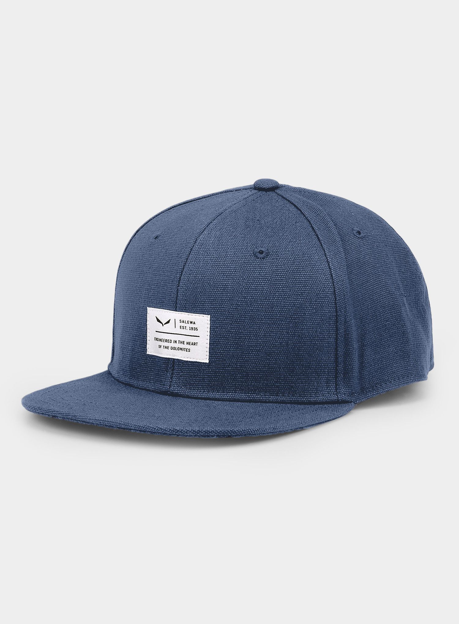 Шапка Salewa Puez Canvas Flat Cap - dark denim