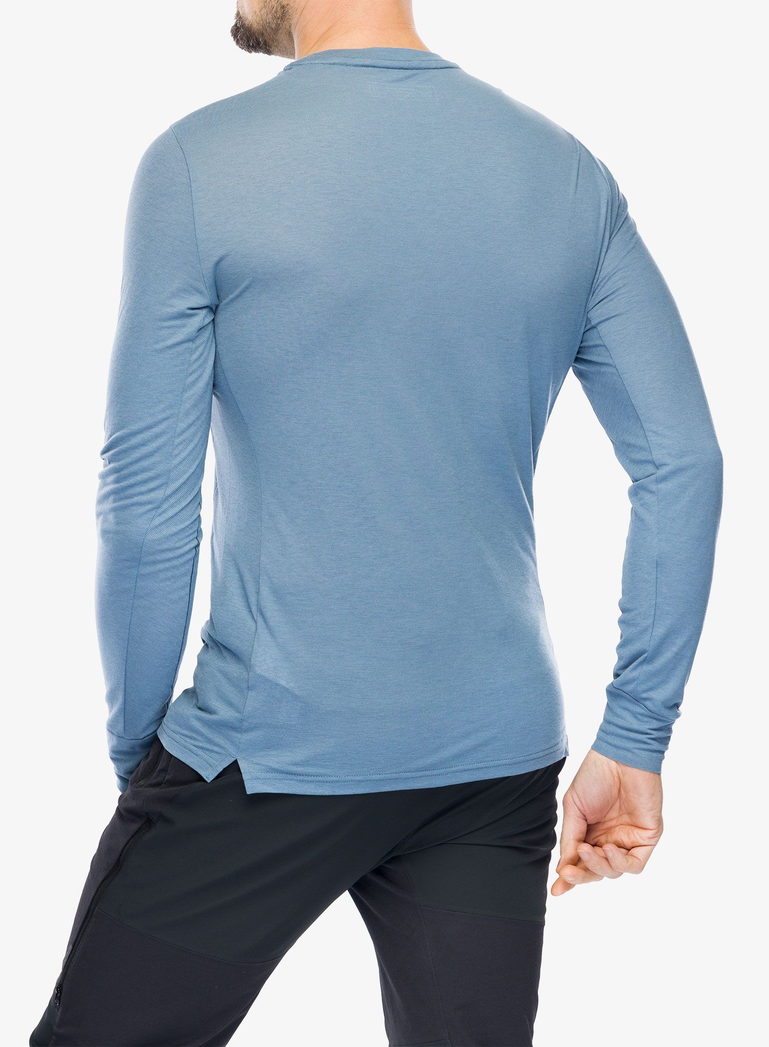 Термоактивен суичър Salewa Puez Dry Tee - java blue