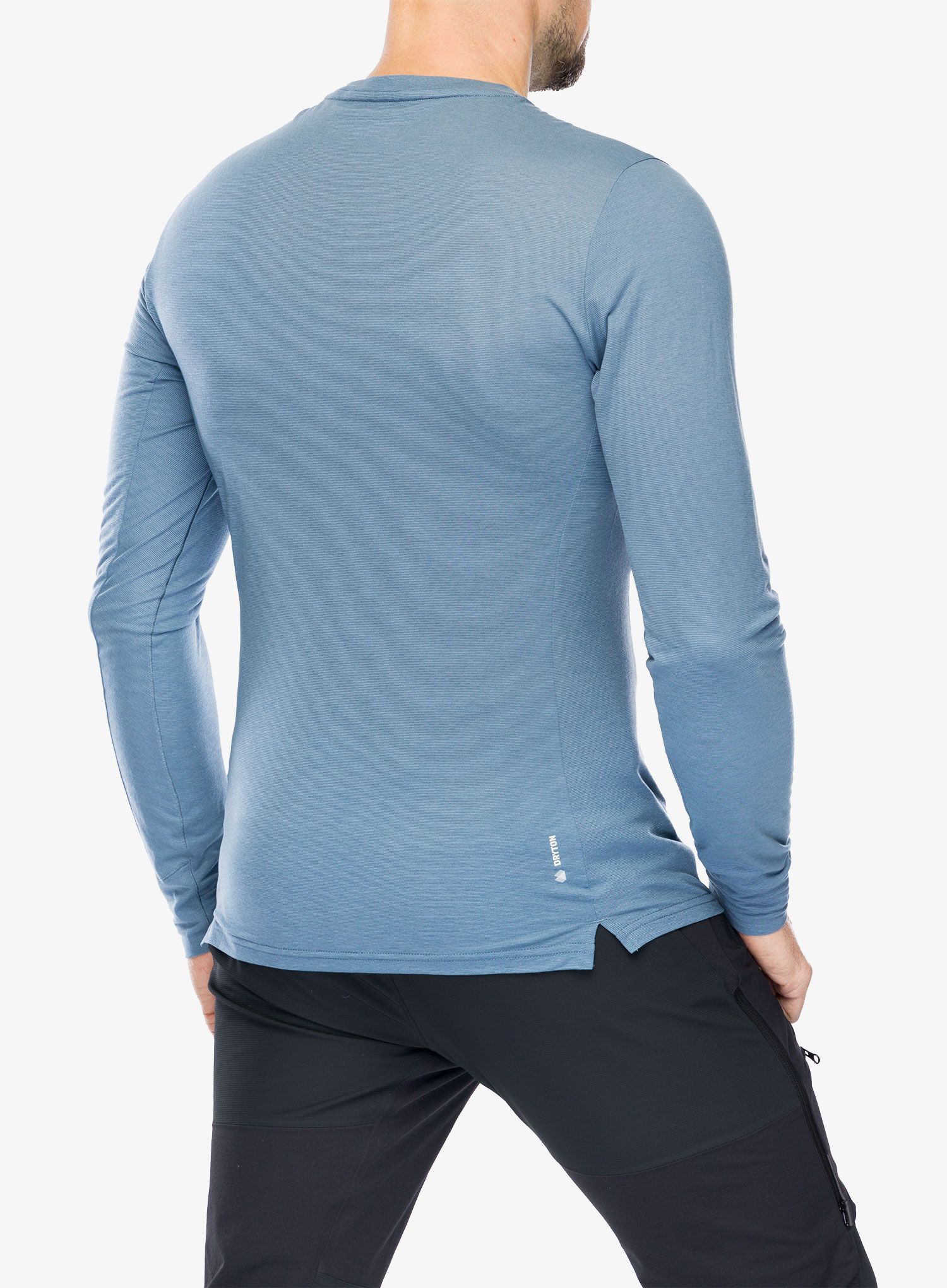 Термоактивен суичър Salewa Puez Dry Tee - java blue