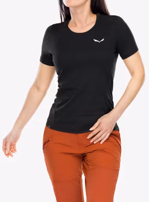 Дамска тениска Salewa Puez Sporty Dry T-Shirt - black out