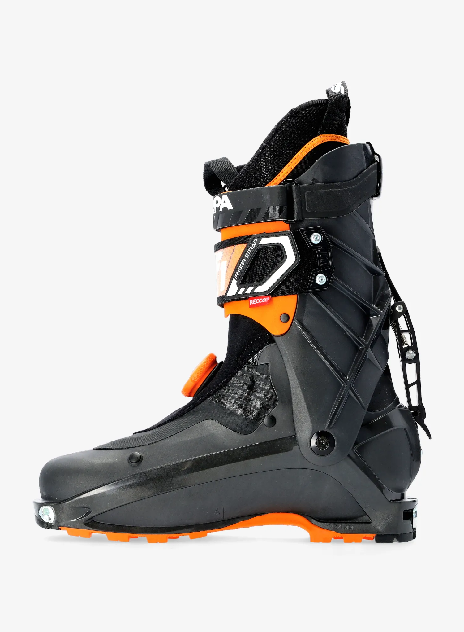 Обувки за ски туринг Scarpa F1 LT - carbon/orange Обувки за ски туринг Scarpa F1 LT - carbon/orange