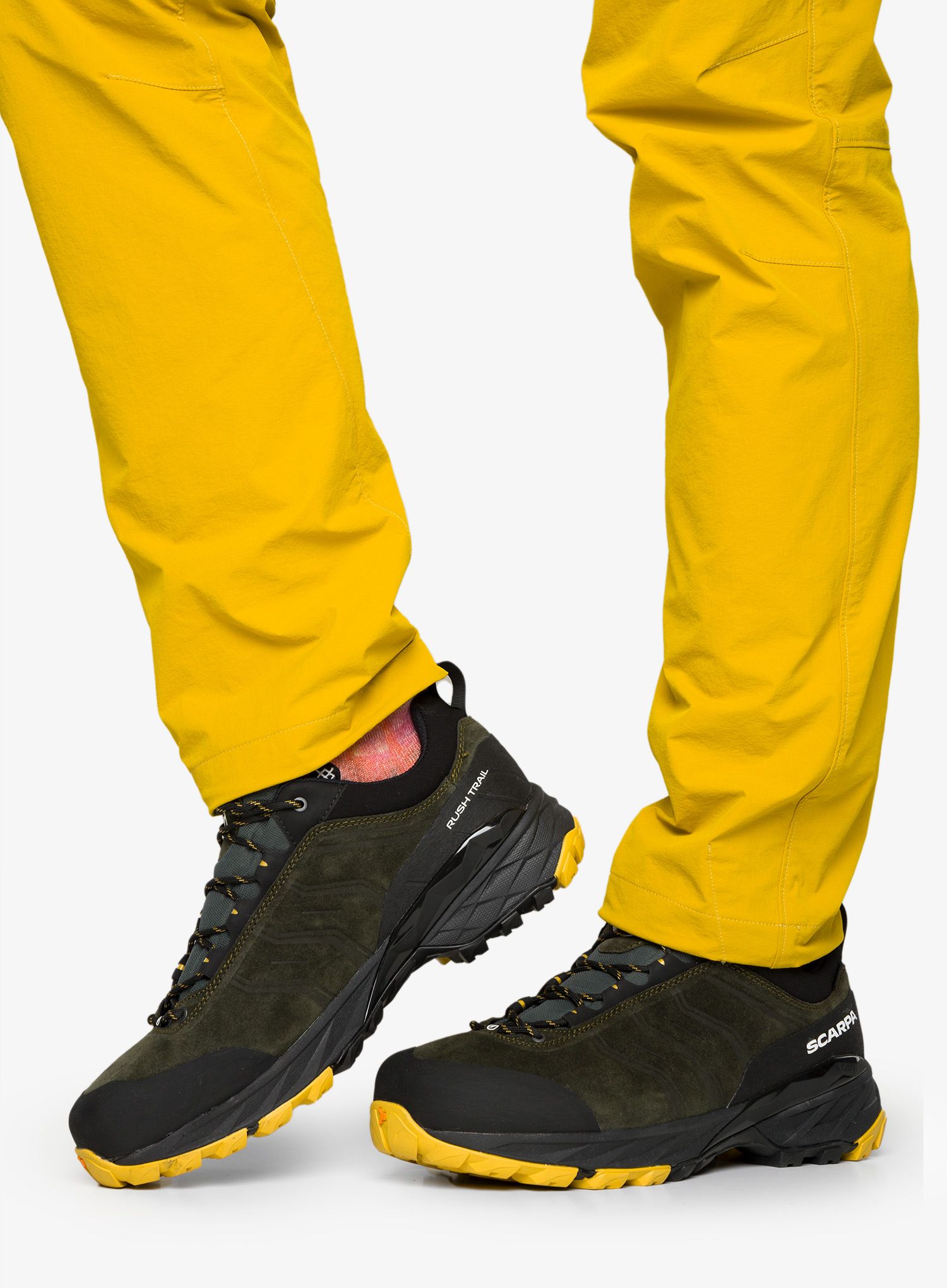 Ниски туристически обувки Scarpa Rush Trail GTX  - thymegreen/mustard