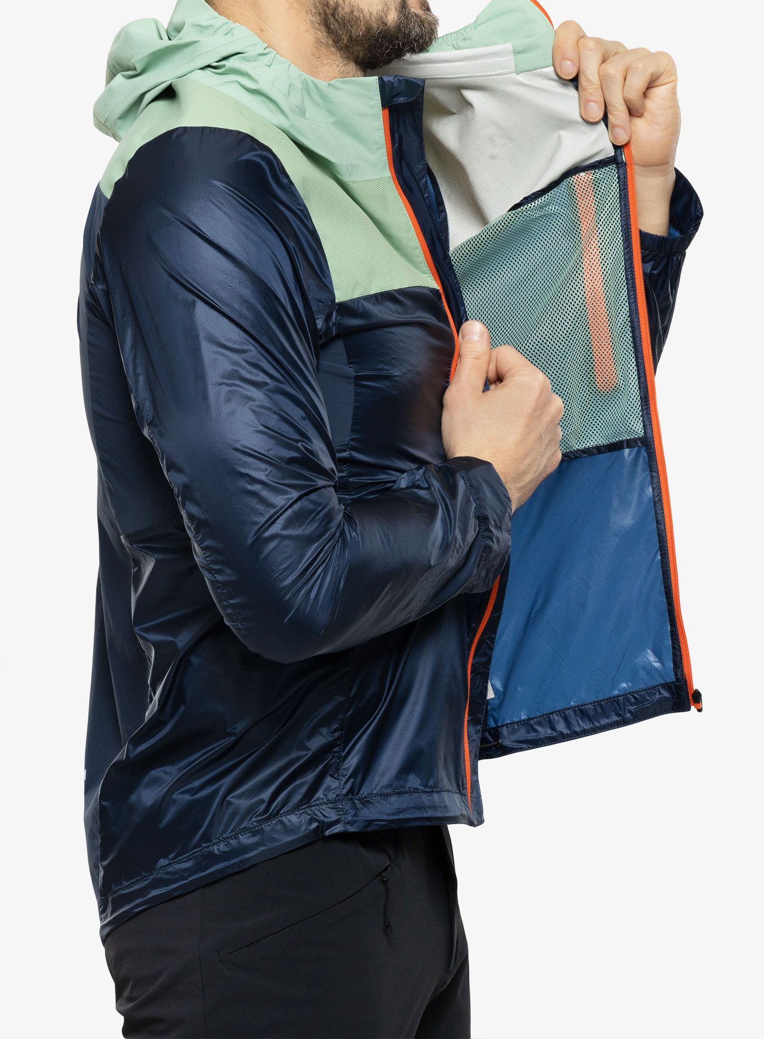 Яке за колоездене Schoffel Hybrid Jkt Flow Trail - dress blues