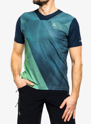 Тениска за колоездене Schoffel Shirt Runcatrail - matcha mint