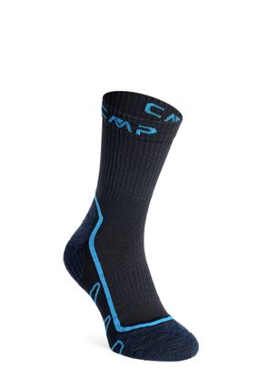Туристически чорапи CMP Trekking Sock Poly Mid - antracite/deep lake