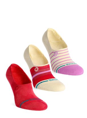 Дамски чорапи Stance Fulfilled 3 Pack - pink