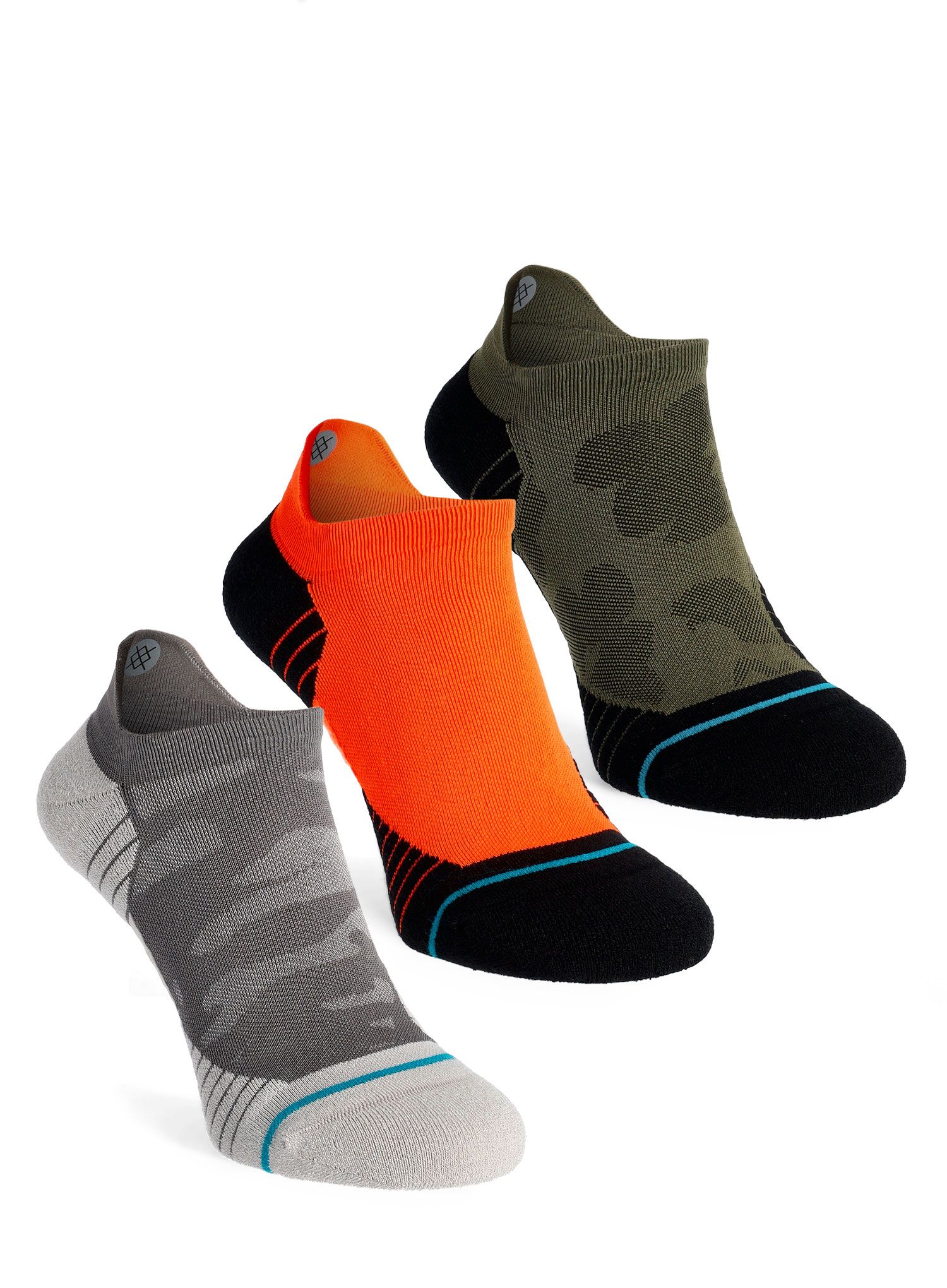 Чорапи за бягане Stance Klicks 3 Pack - multi
