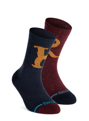 Детски чорапи Stance Ron And Harry Kids Crew - navy