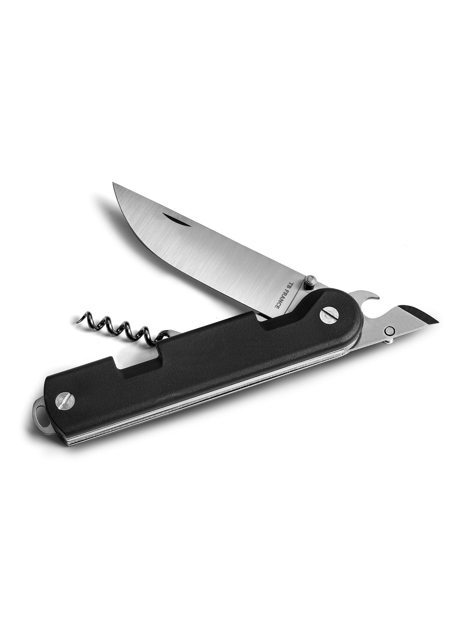 Сгъваем туристически нож TB Outdoor Baroudeur - black