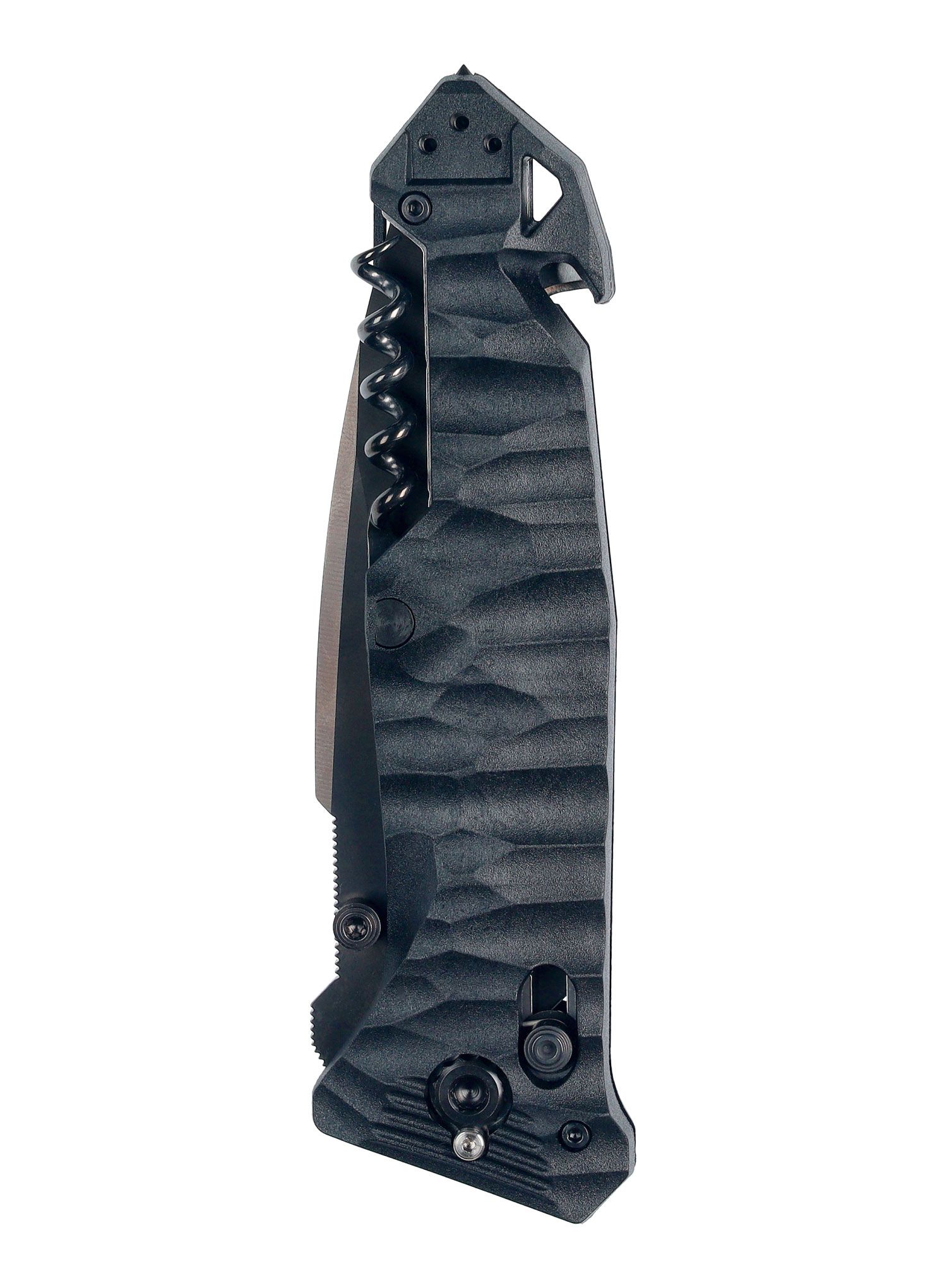 Туристически нож TB Outdoor CAC Serration Manche Toxifie - black