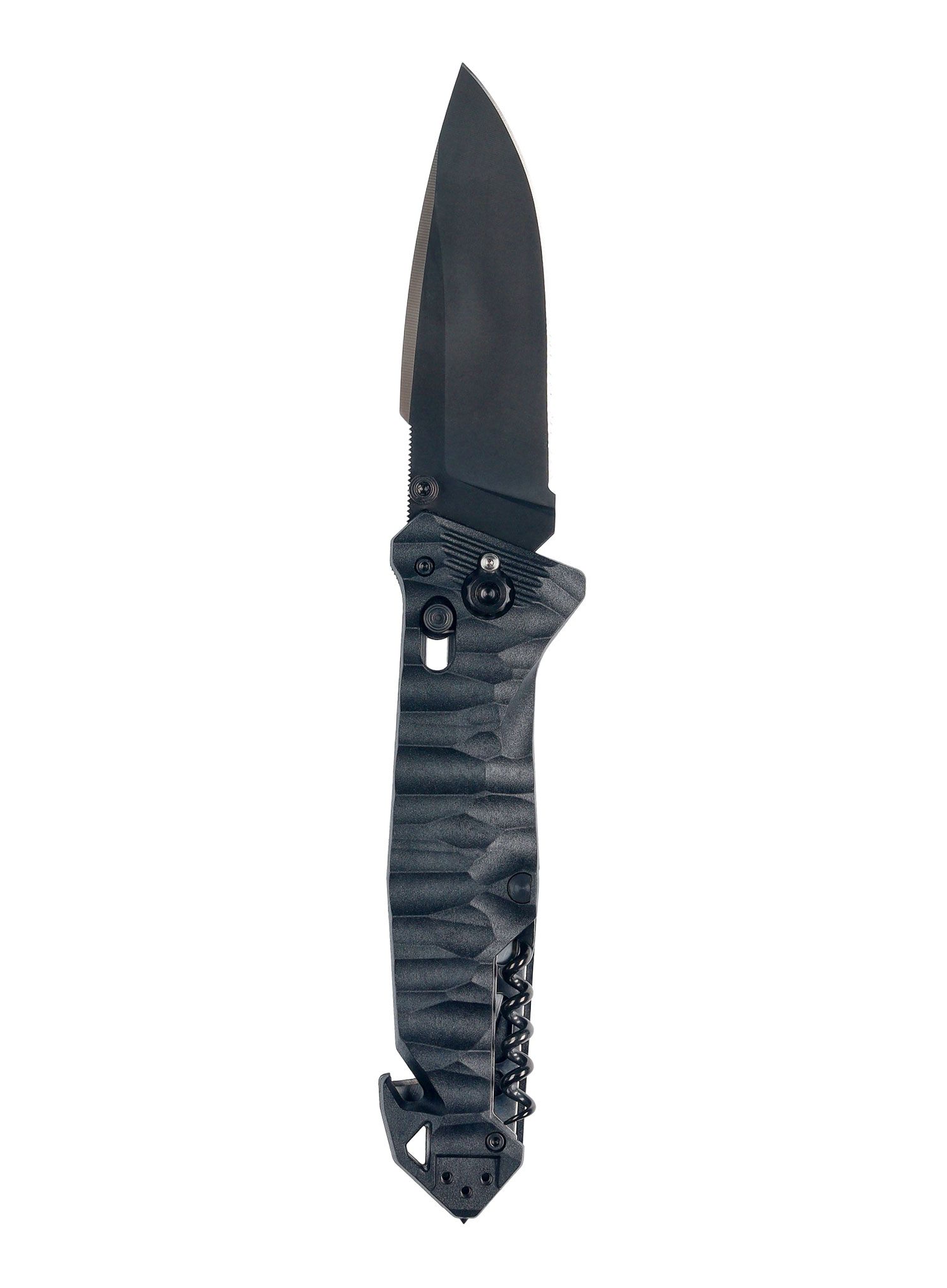 Туристически нож TB Outdoor CAC Serration Manche Toxifie - black