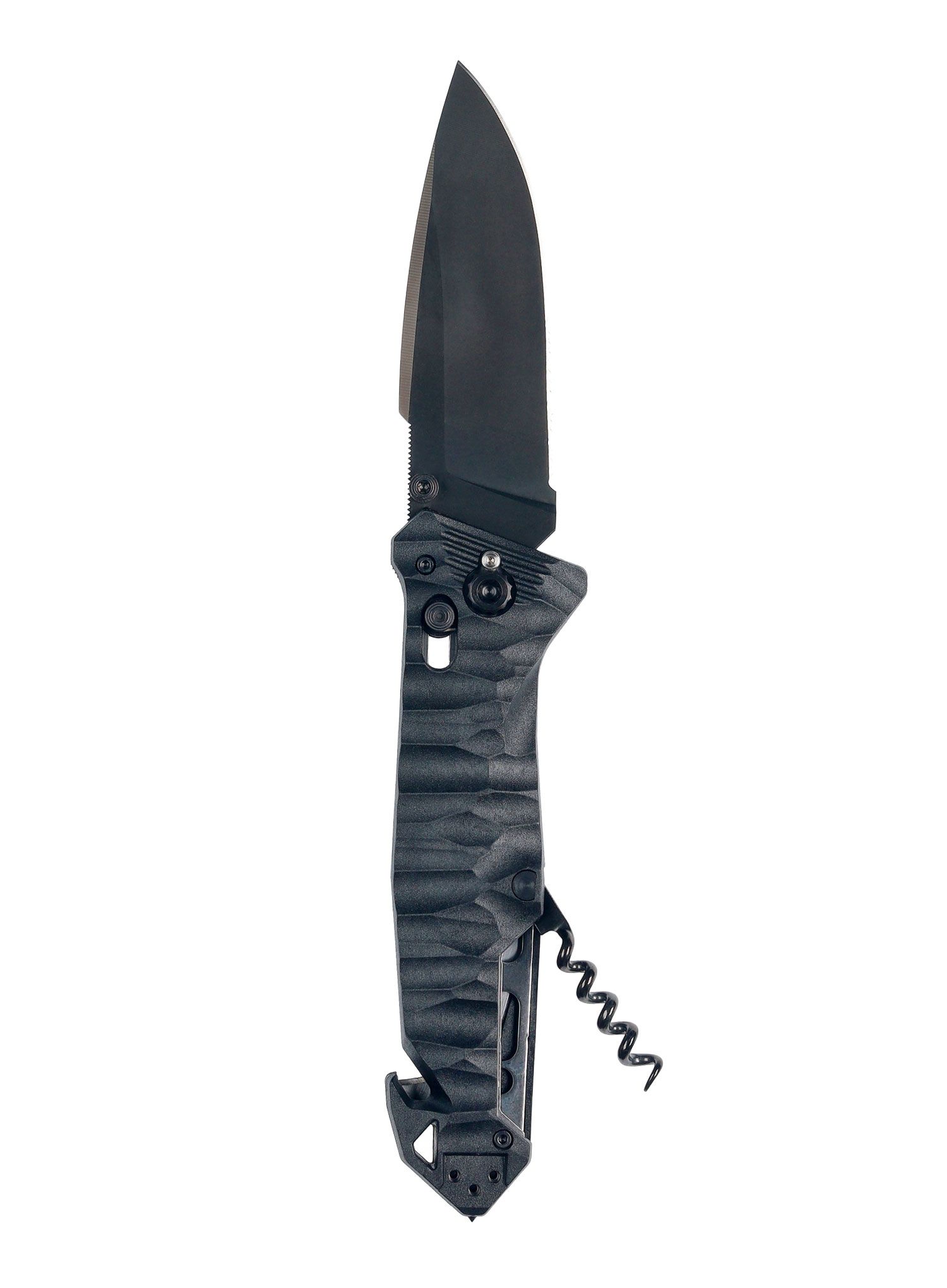 Туристически нож TB Outdoor CAC Serration Manche Toxifie - black