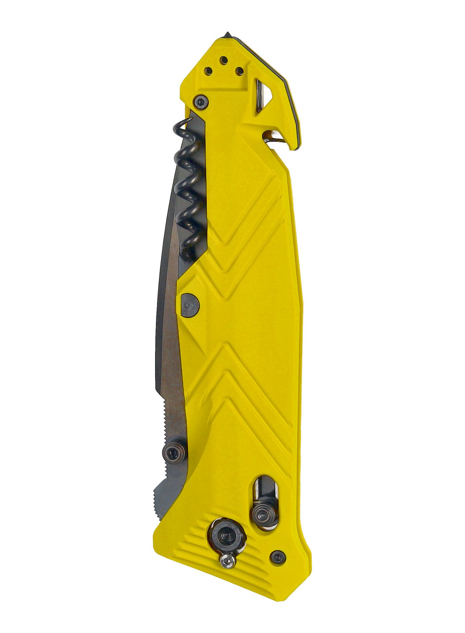 Сгъваем туристически нож TB Outdoor CAC Serration - yellow