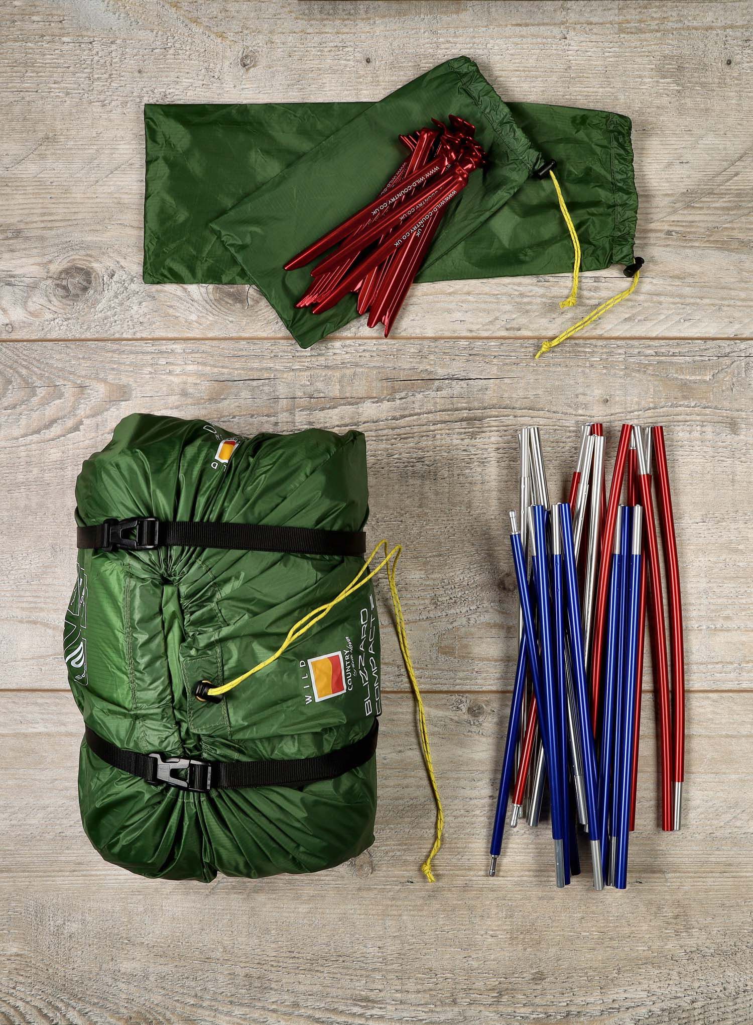Двуместна палатка Terra Nova Blizzard Compact 2 - green/green
