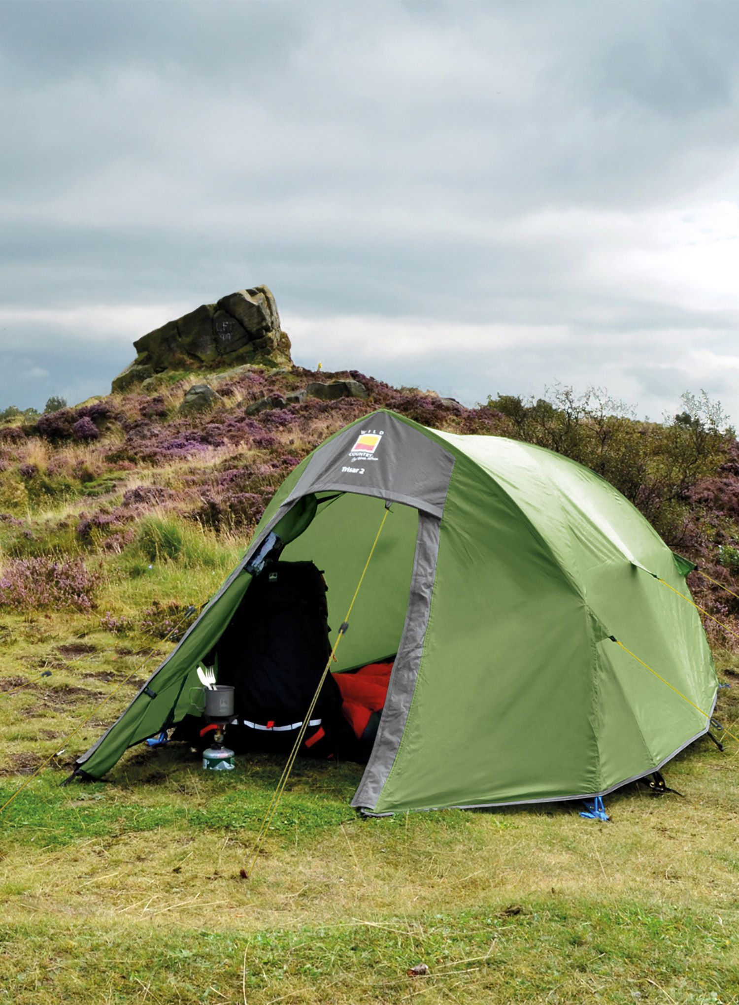 Двуместна палатка Terra Nova Trisar 2 - green/green