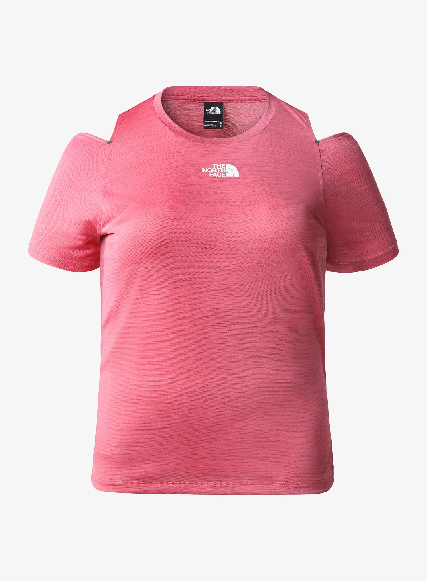 Дамска бързосъхнеща тениска The North Face Ao Tee Plus - pink