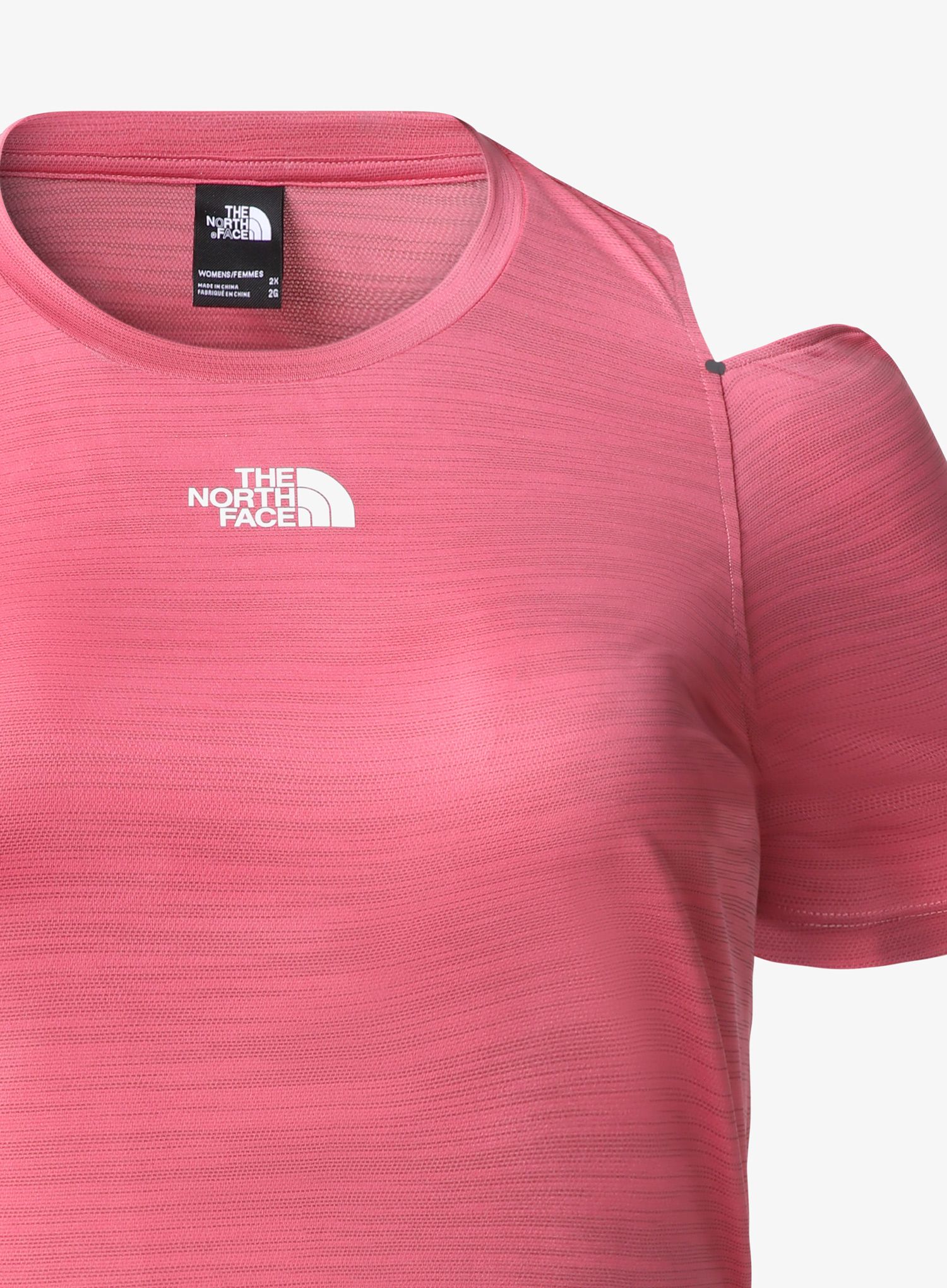 Дамска бързосъхнеща тениска The North Face Ao Tee Plus - pink