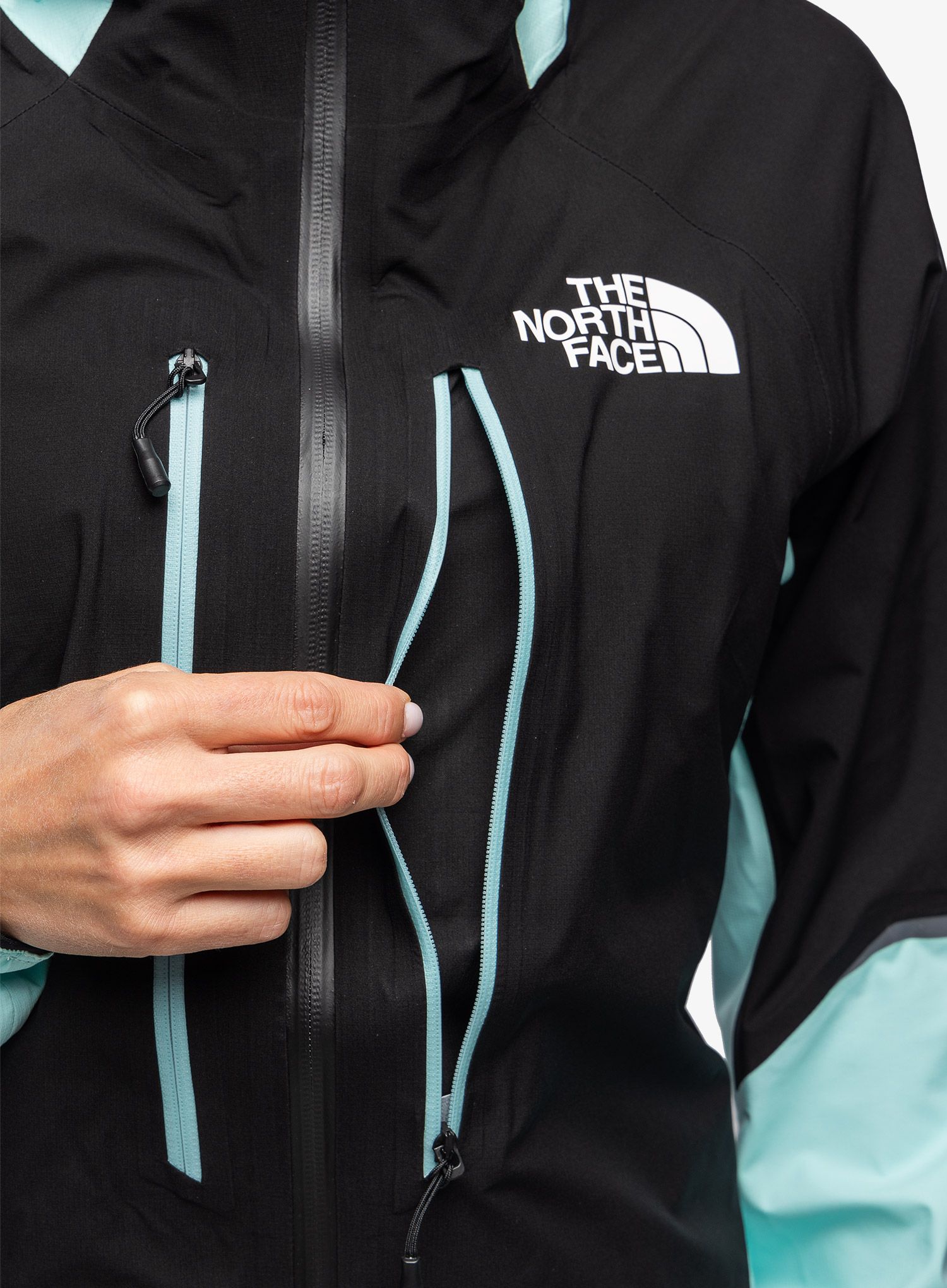 Дамско яке за планина The North Face Balmenhorn FUTURELIGHT Shell - black/teal