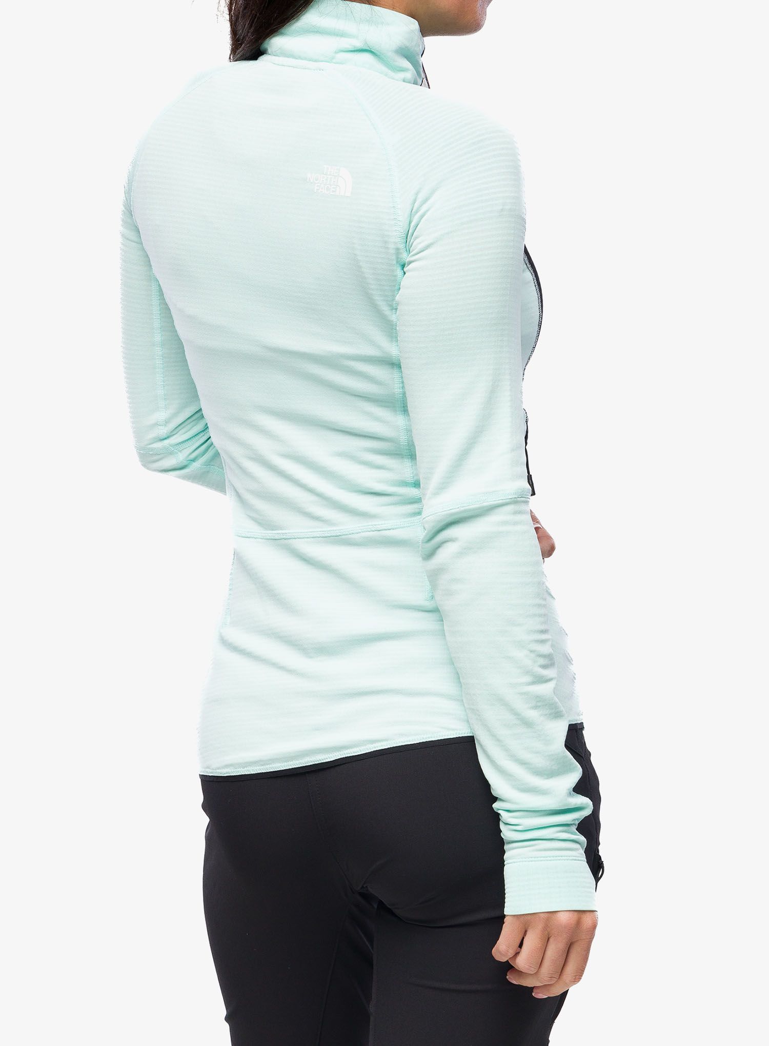 Дамски суичър с цип The North Face Bolt Polartec Jacket - teal/black