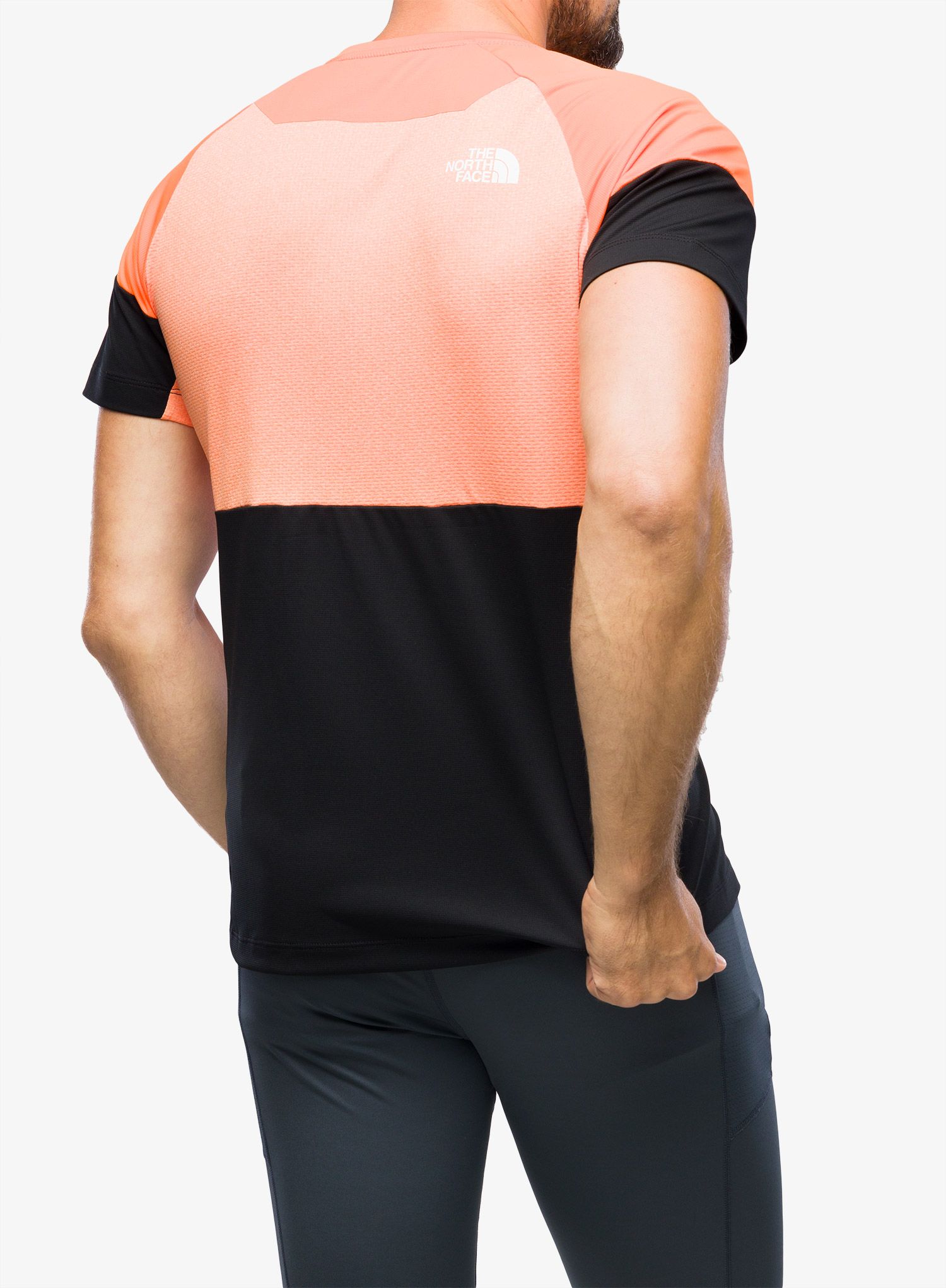 Катерачна тениска The North Face Bolt Tech Tee - orange/black
