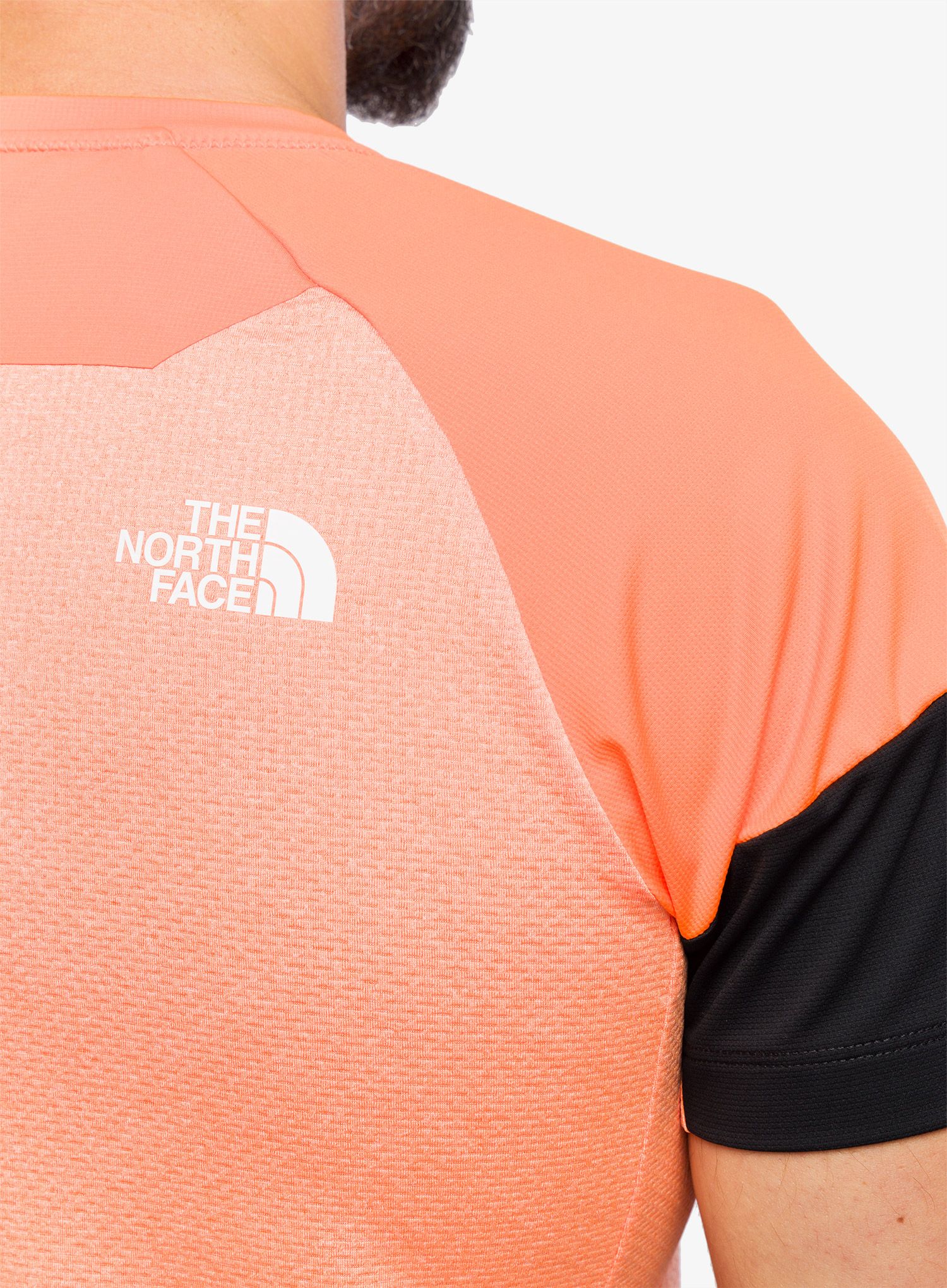 Катерачна тениска The North Face Bolt Tech Tee - orange/black