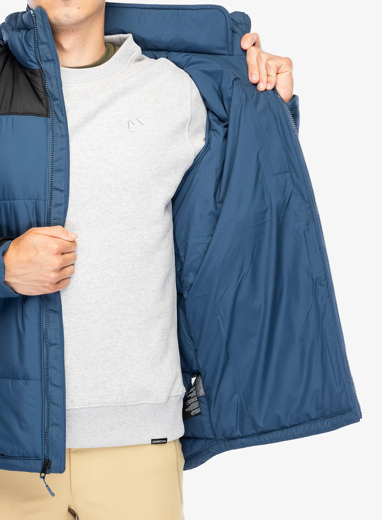 Яке с подплата The North Face Circular Diablo Jacket - tnf black/shady blue