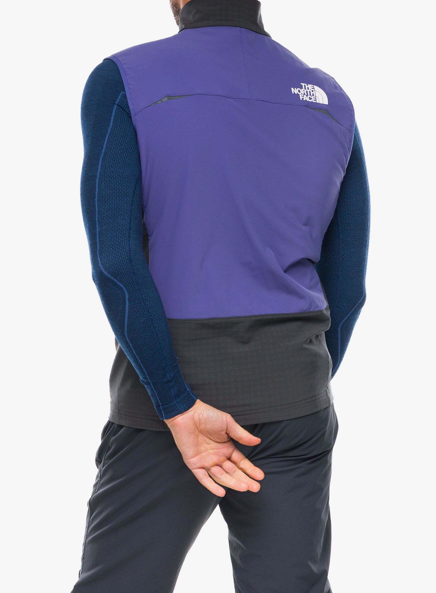 Елек с подплата The North Face Dawn Turn Hybrid Ventrix Vest - grey/cave blue