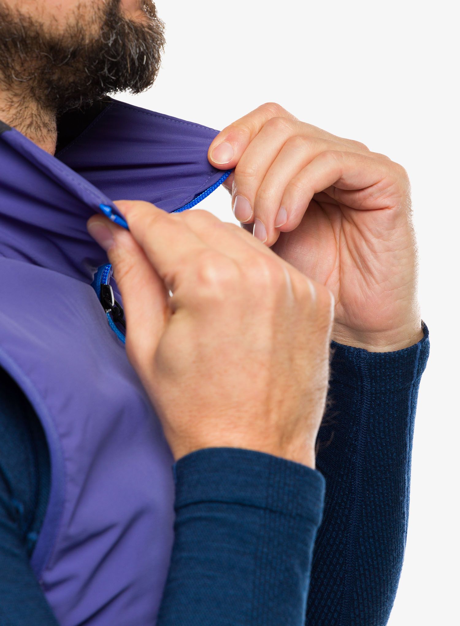 Елек с подплата The North Face Dawn Turn Hybrid Ventrix Vest - grey/cave blue