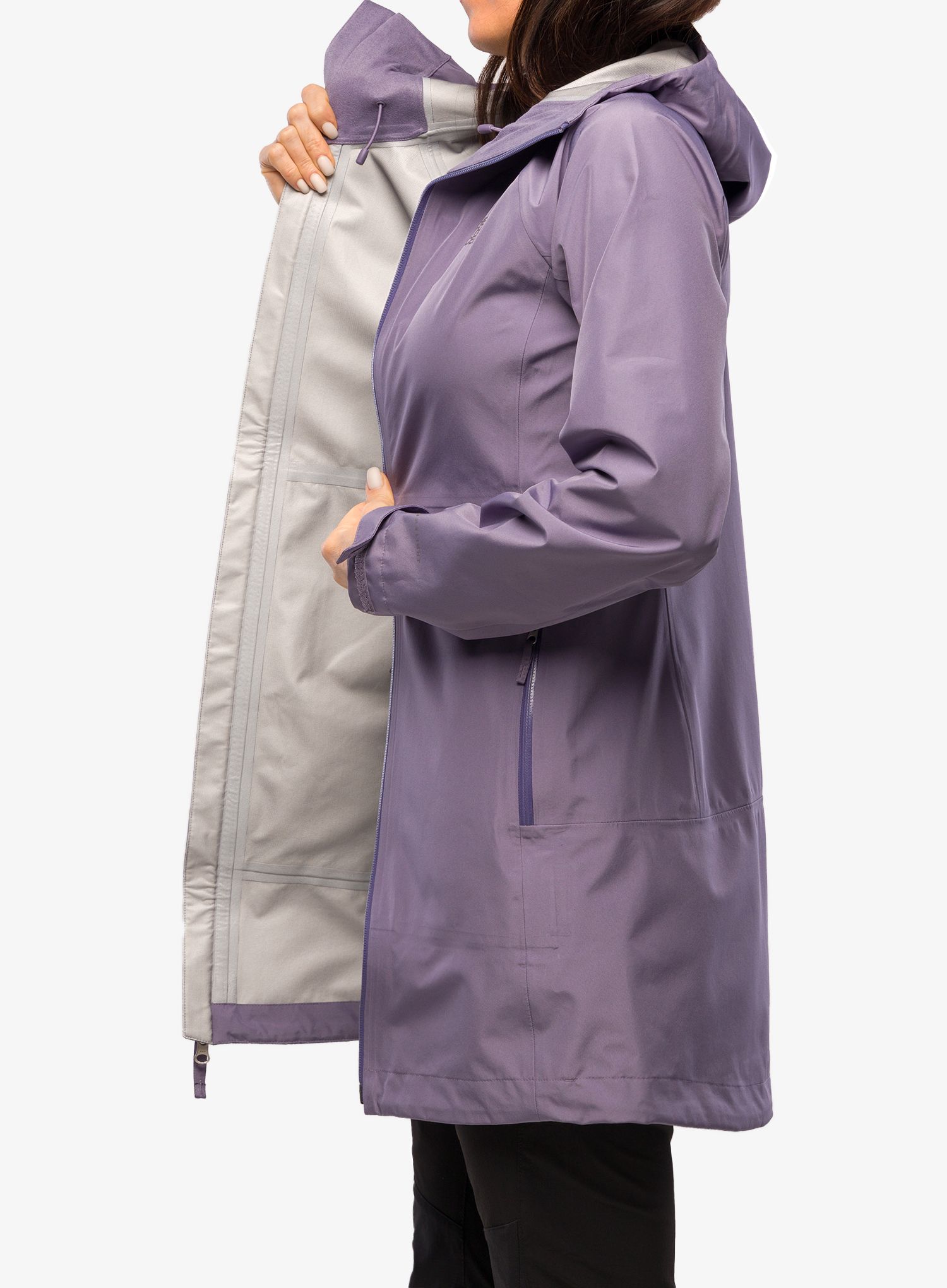 Дамско палто The North Face Dryzzle FUTURELIGHT Parka - lunar slate
