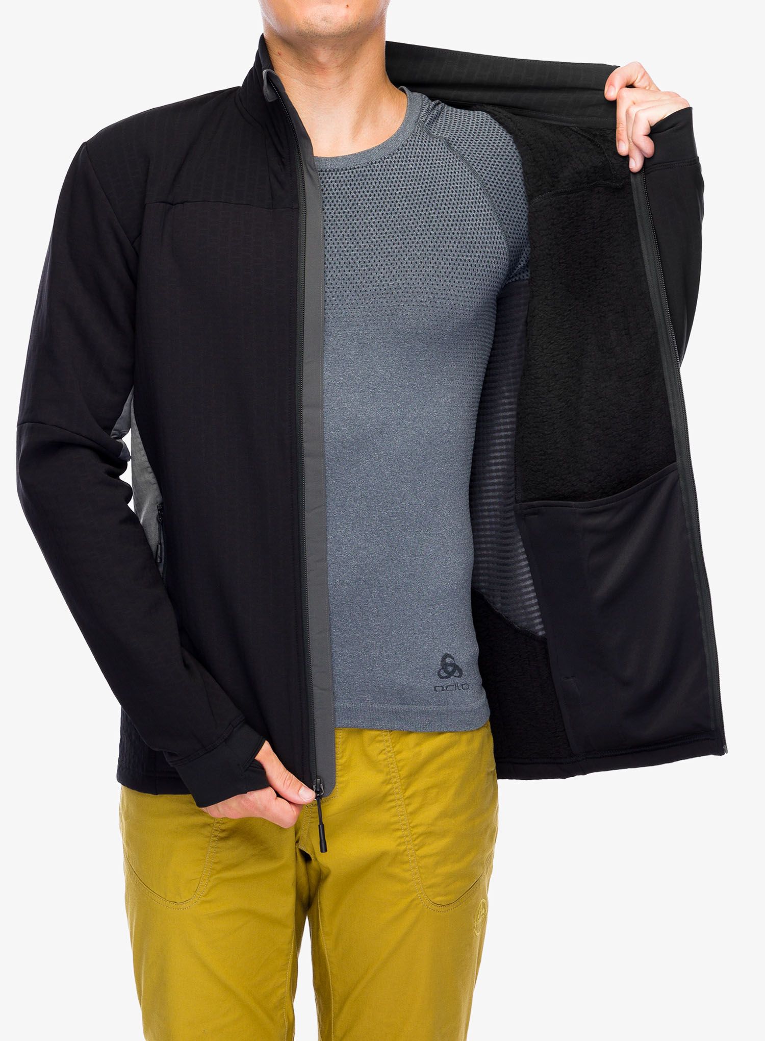 Яке ветровка The North Face Highball Fleece - tnf black/anthracite grey