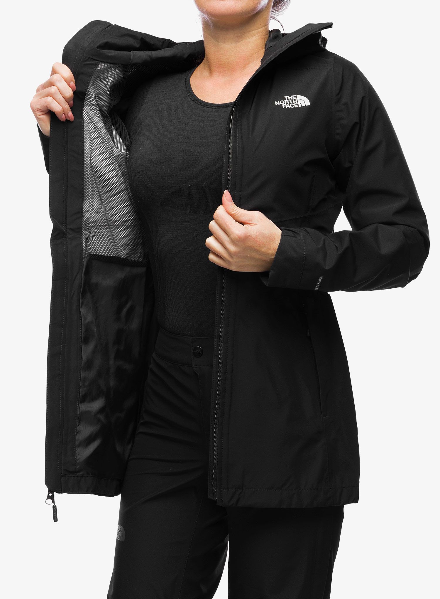 Дамско яке за дъжд The North Face Hikesteller Parka Shell - tnf black