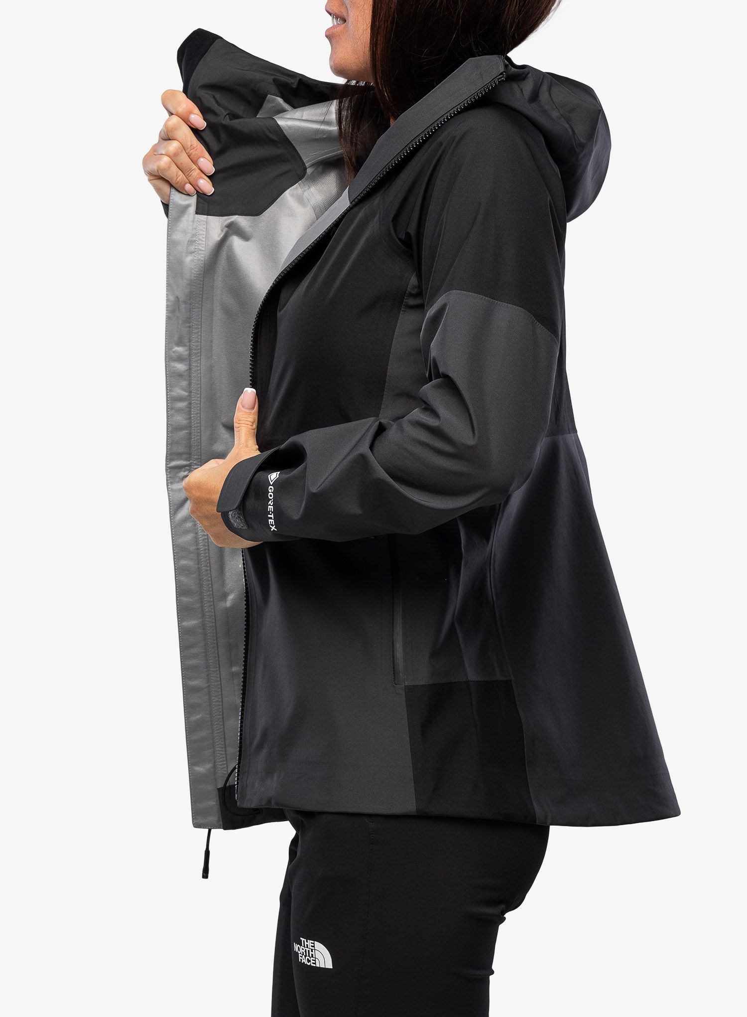 Дамско GORE-TEX яке The North Face Jazzi GTX Jacket - asphalt grey/tnf black