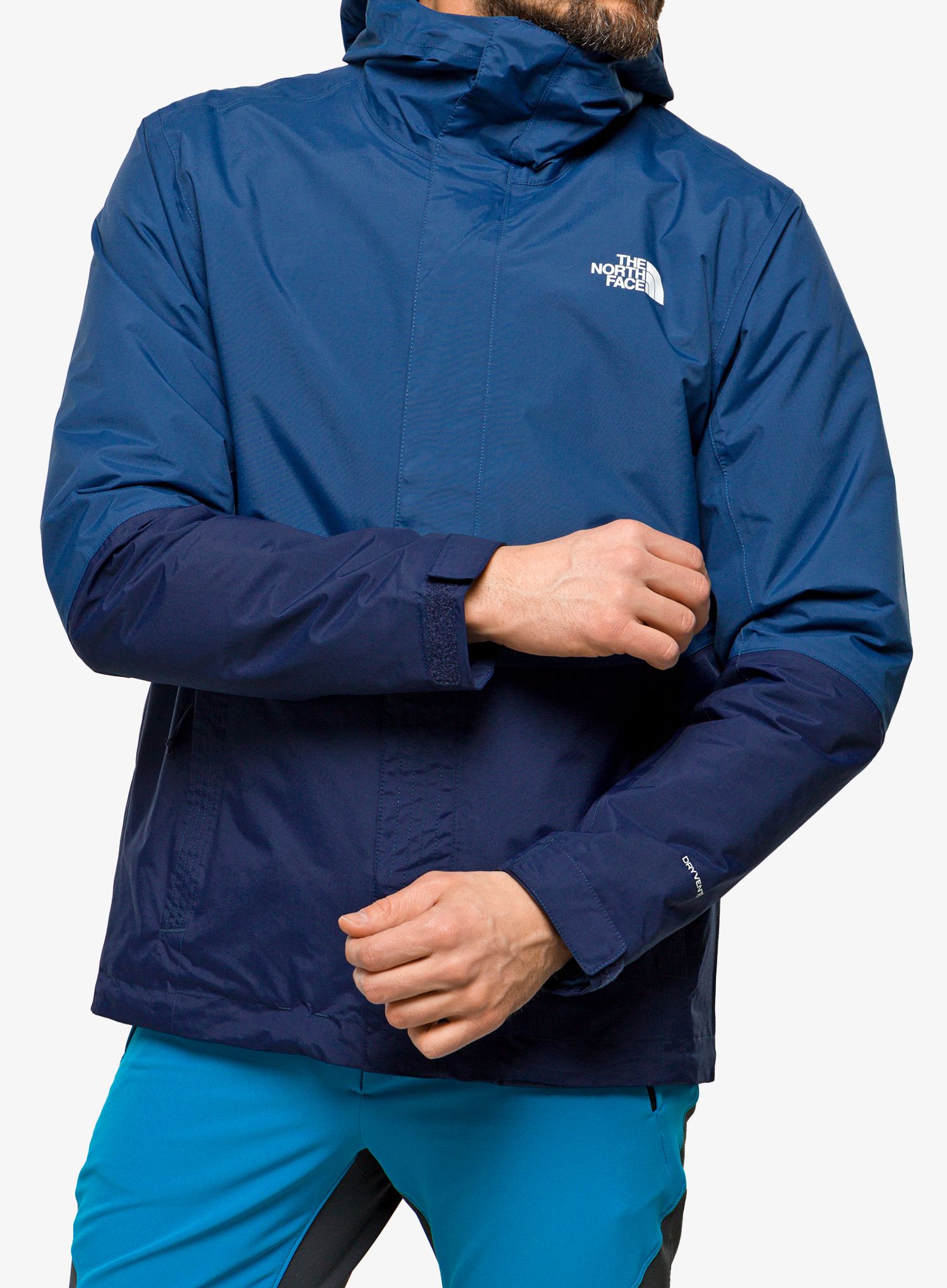 Яке 3в1 The North Face New Synthetic Triclimate - blue/navy