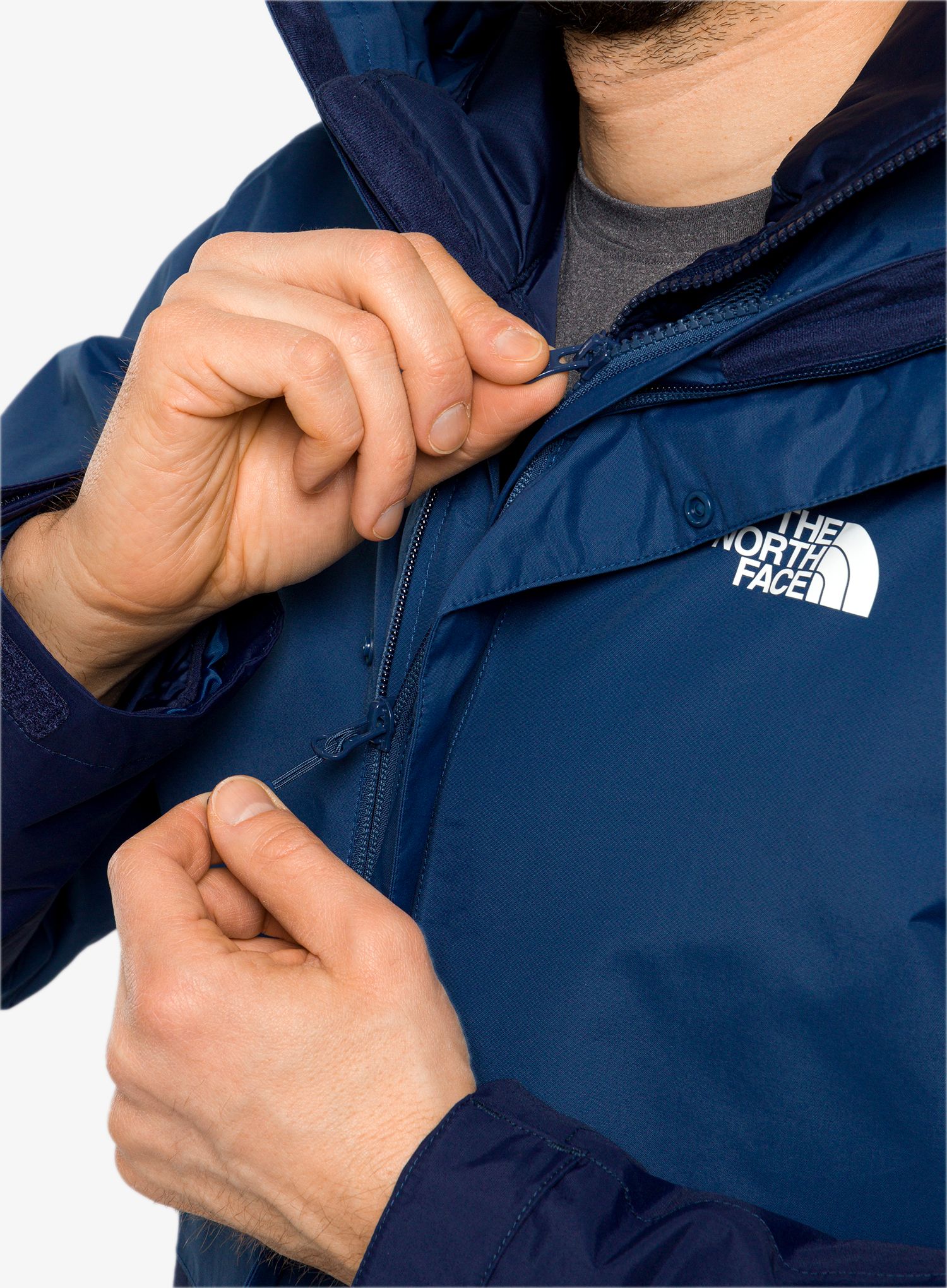 Яке 3в1 The North Face New Synthetic Triclimate - blue/navy