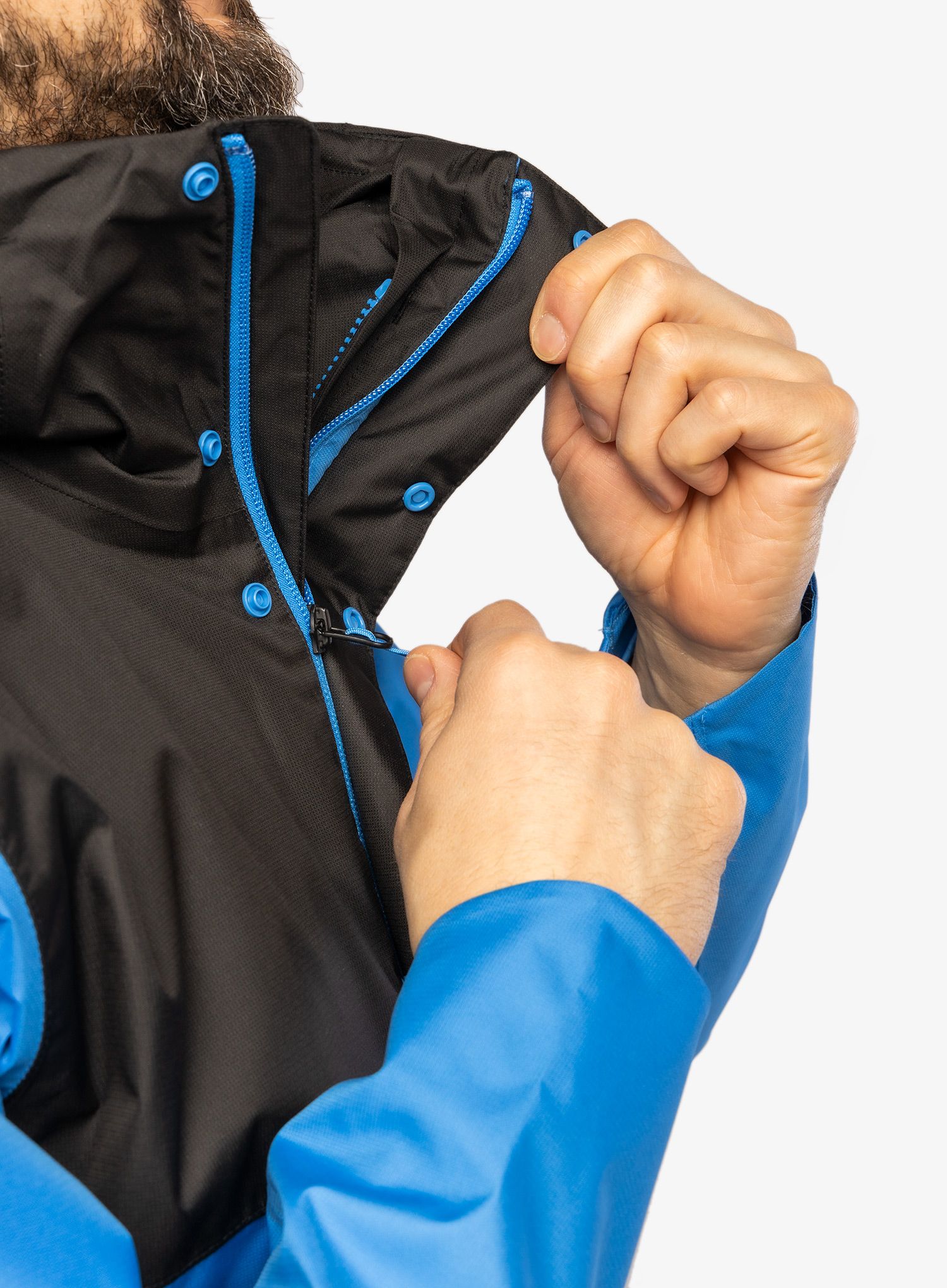 Водоустойчиво яке The North Face Quest Zip-In Jacket - blue/black
