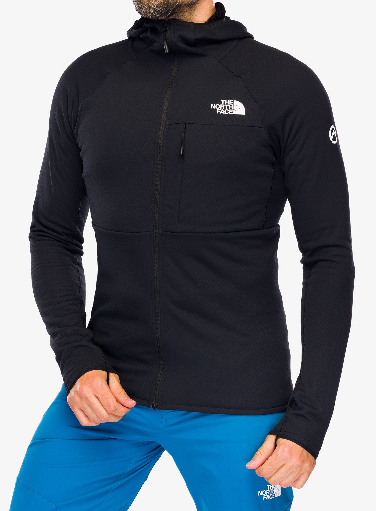 Поларен суичър The North Face Summit Futurefleece FZ Hoodie - black